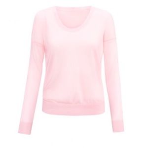 NWT Cabi pink Gossamer Pullover Size M